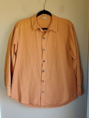 CP Shades Vintage Cotton Button Up Shirt Long Sleeve Light Weight Size S